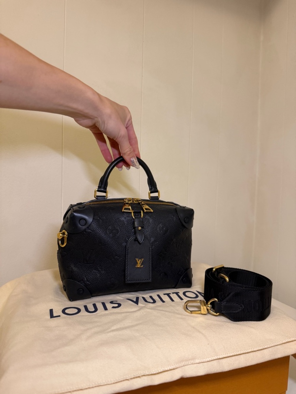 Louis Vuitton Petite Malle Souple Satchel